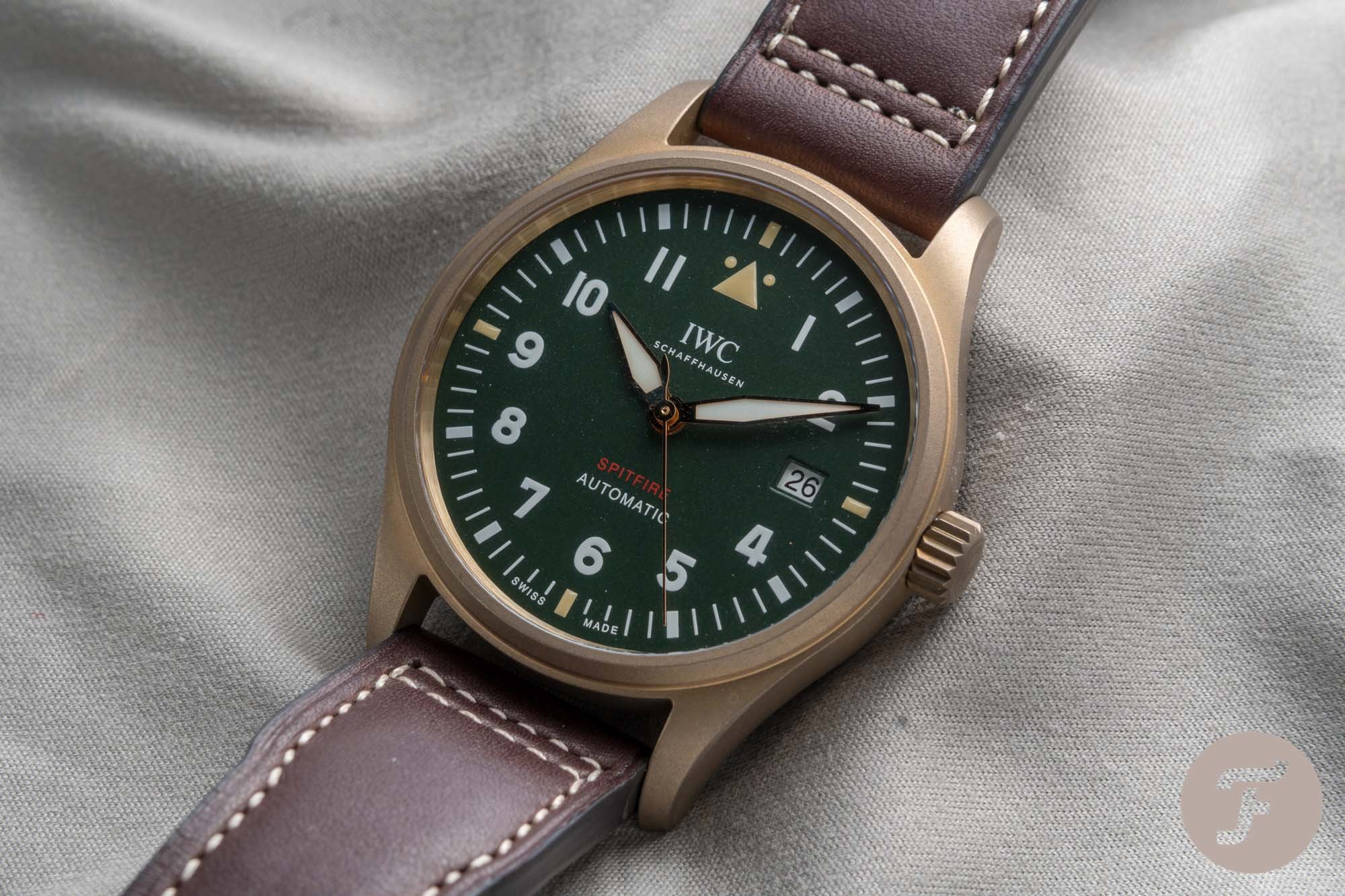 Iwc spitfire bronze price sale