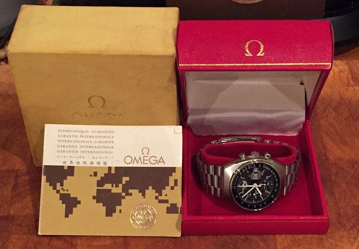 Omega Speedmaster Mark 4.5 full package