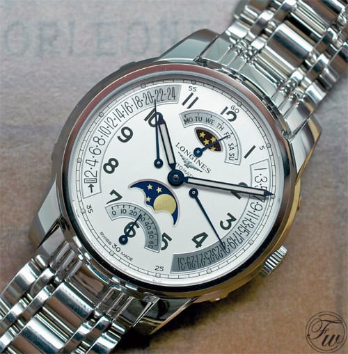 Longines cheap moonphase retrograde