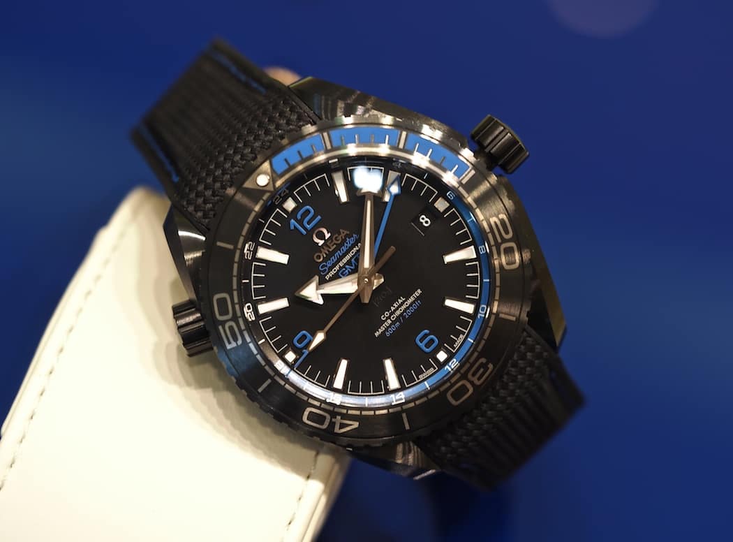 Omega deep black blue sale