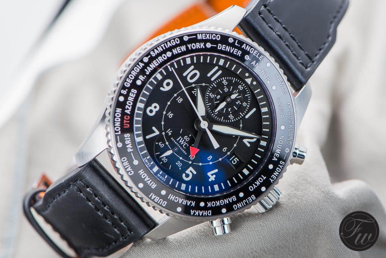 Hands-On - IWC Pilot's Watch Timezoner Chronograph 3950