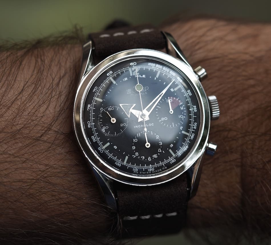 #TBT LeJour Fat Arrow Chronograph with Valjoux 72