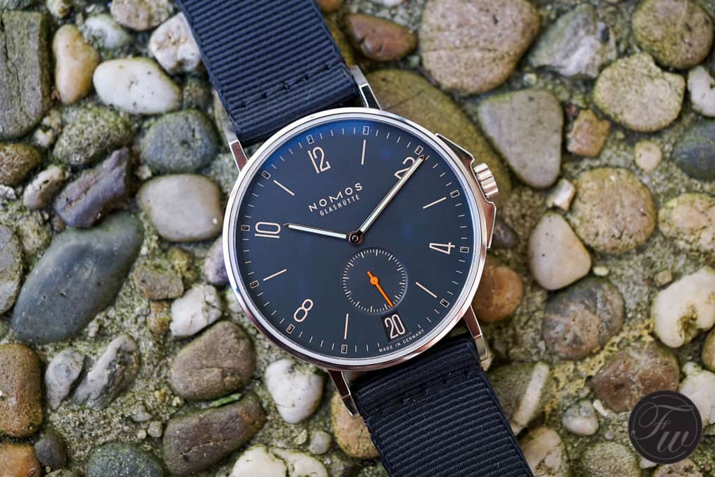 Nomos ahoi datum atlantikblau new arrivals