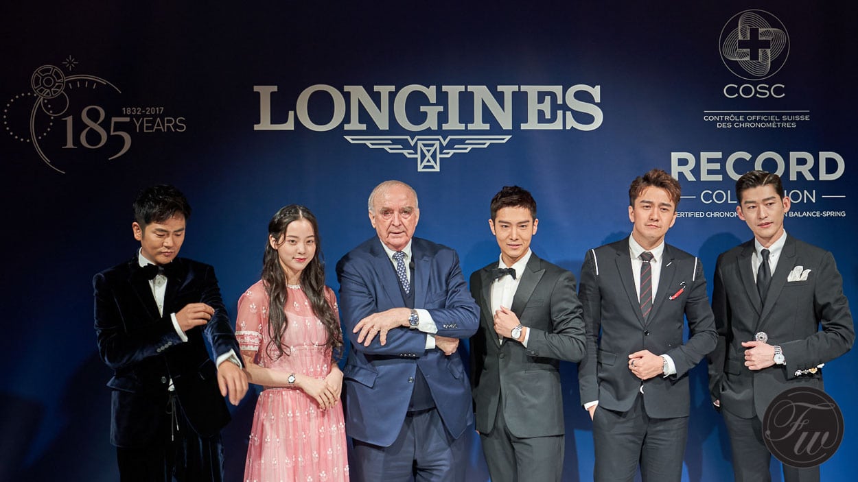 Report Longines 185th anniversary in Beijing and launch Record