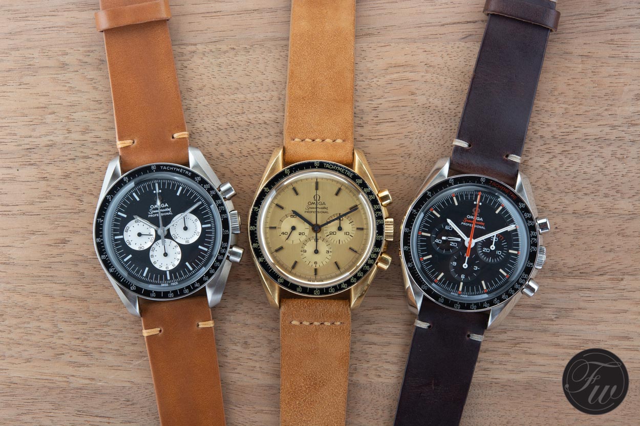 Speedmaster hot sale suede strap