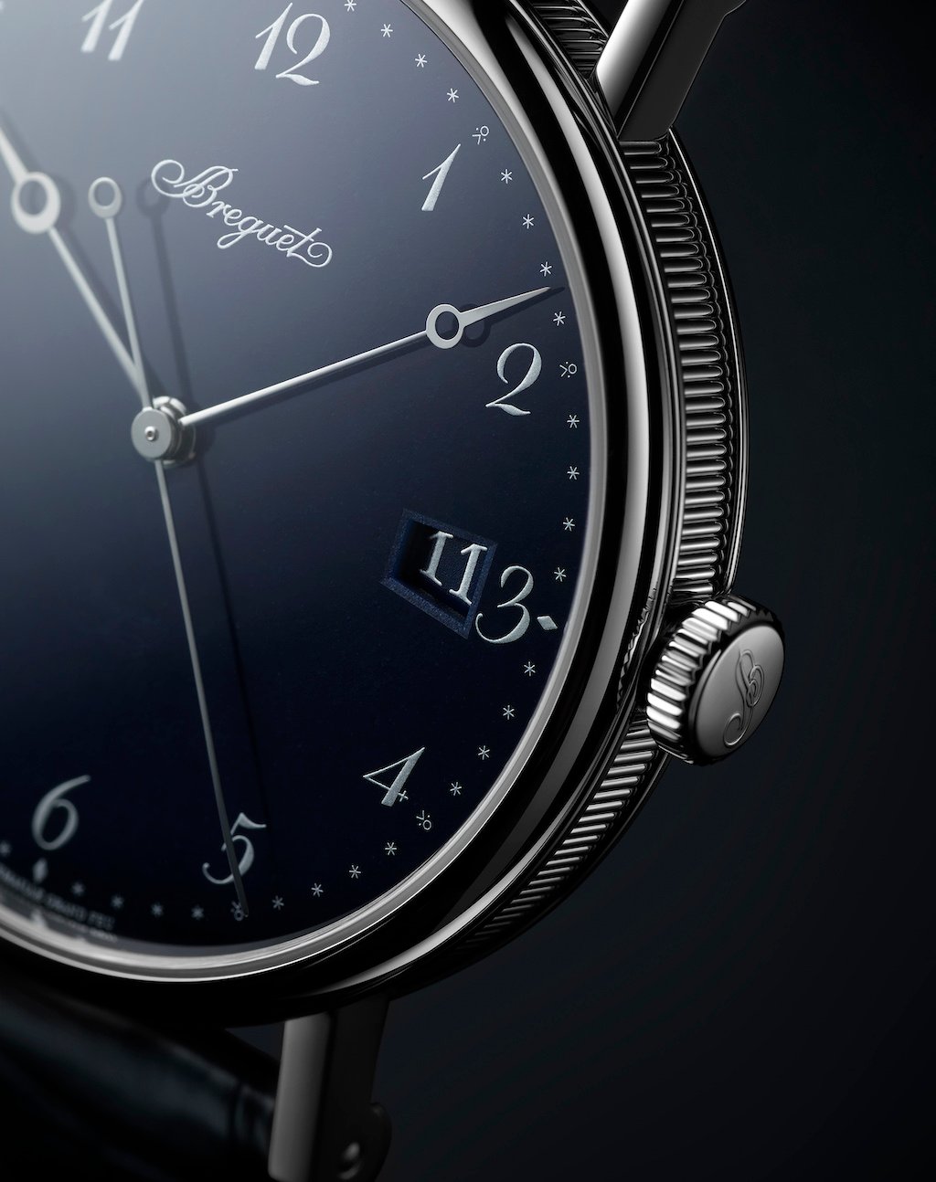 Breguet Classique 5177 Grand Feu Blue Enamel Dial