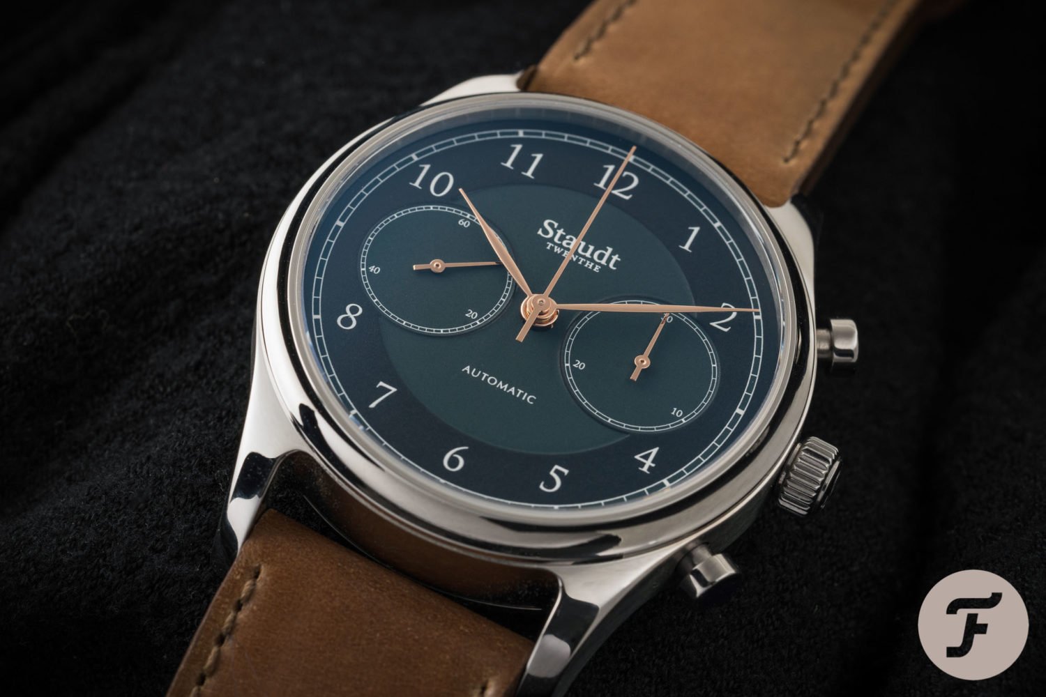 New Staudt Praeludium Chronograph model - British Racing Green