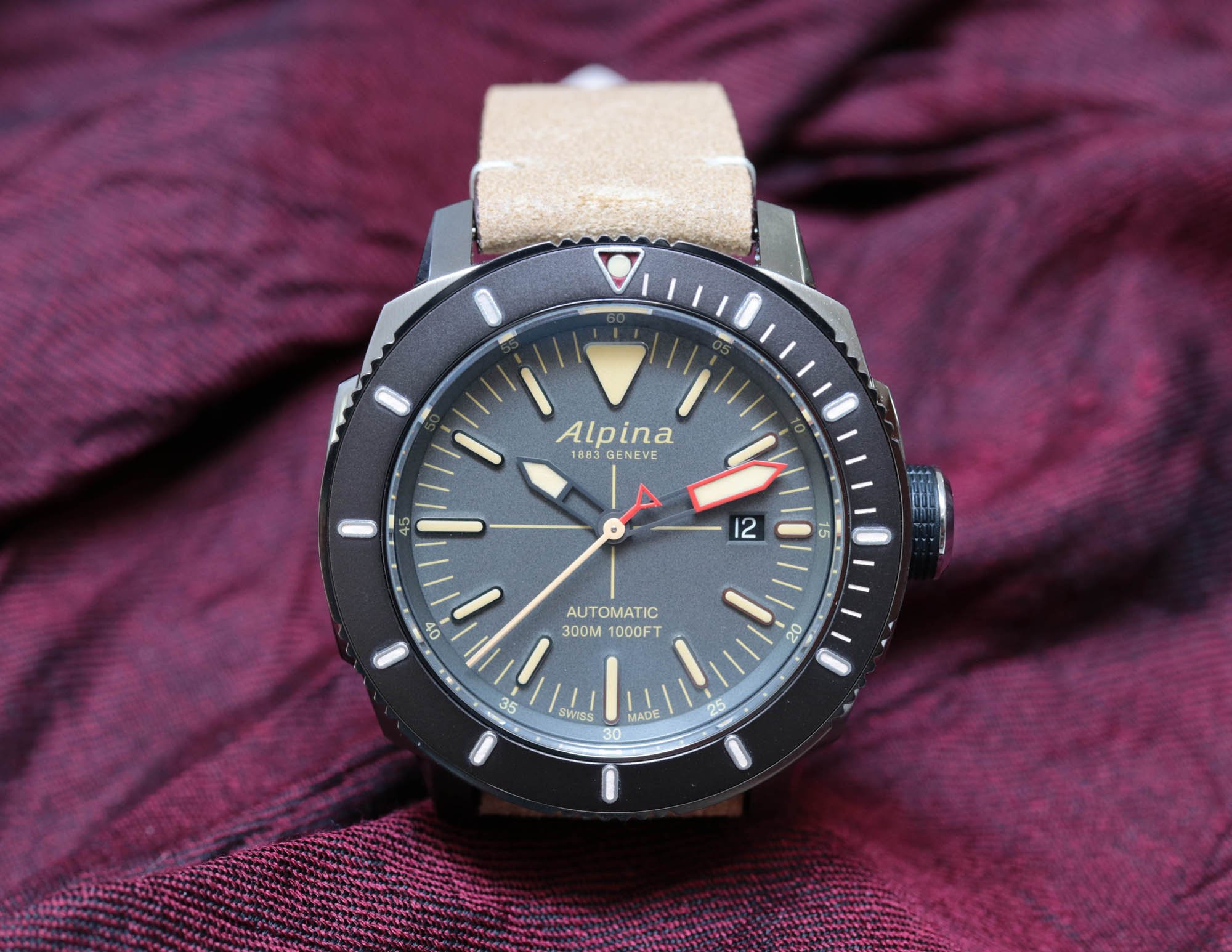 Alpina seastrong discount diver 300 automatic