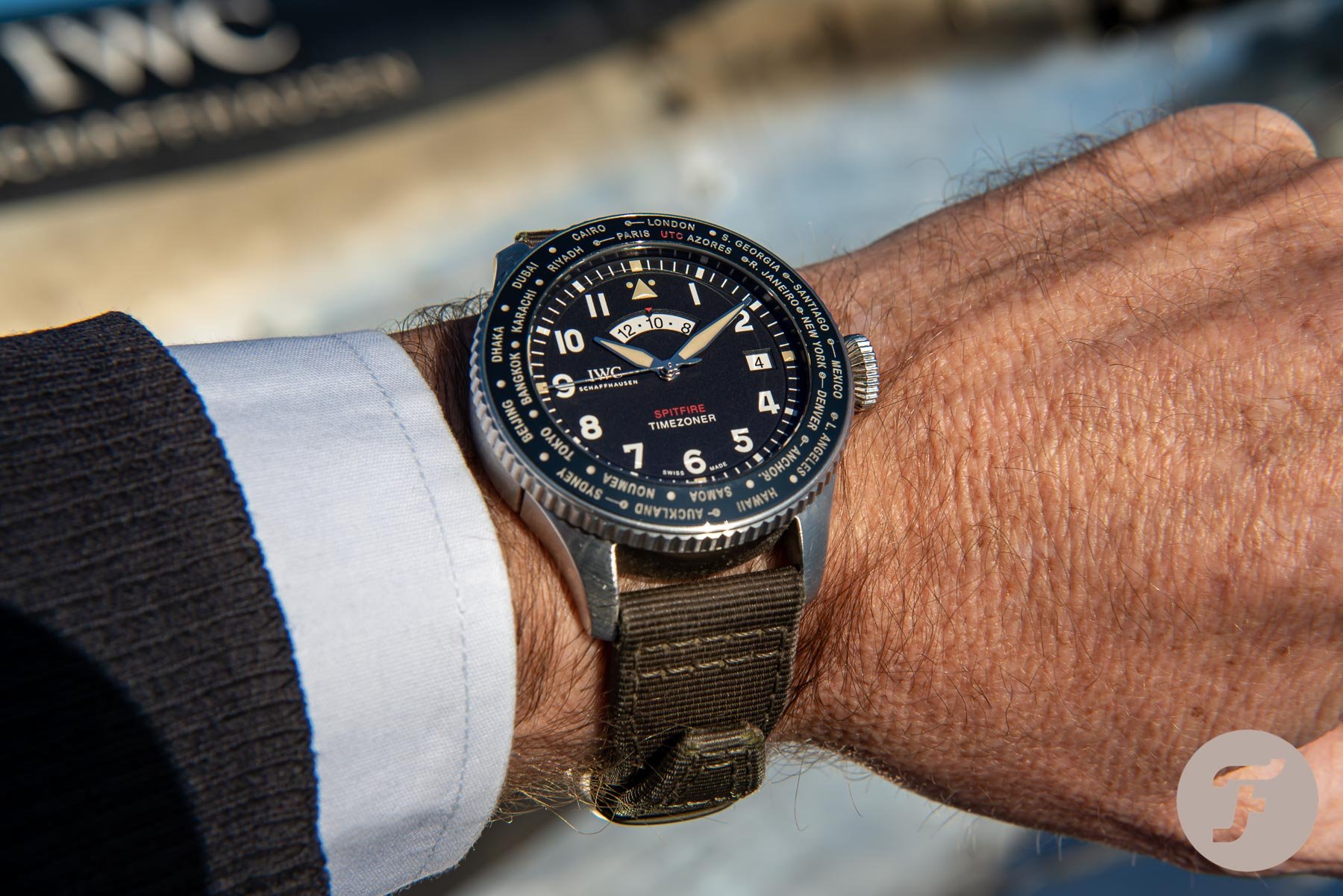 Iwc spitfire the online longest flight