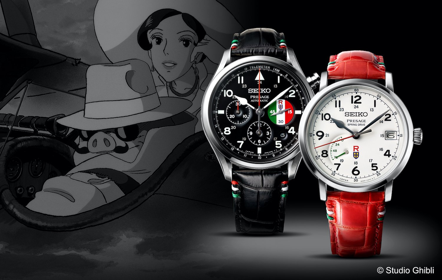 Porco Rosso Presage Limited Editions From Seiko