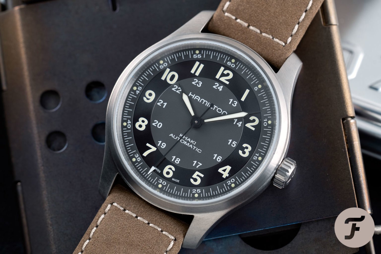 Hands-on With The Hamilton Khaki Field Titanium Auto