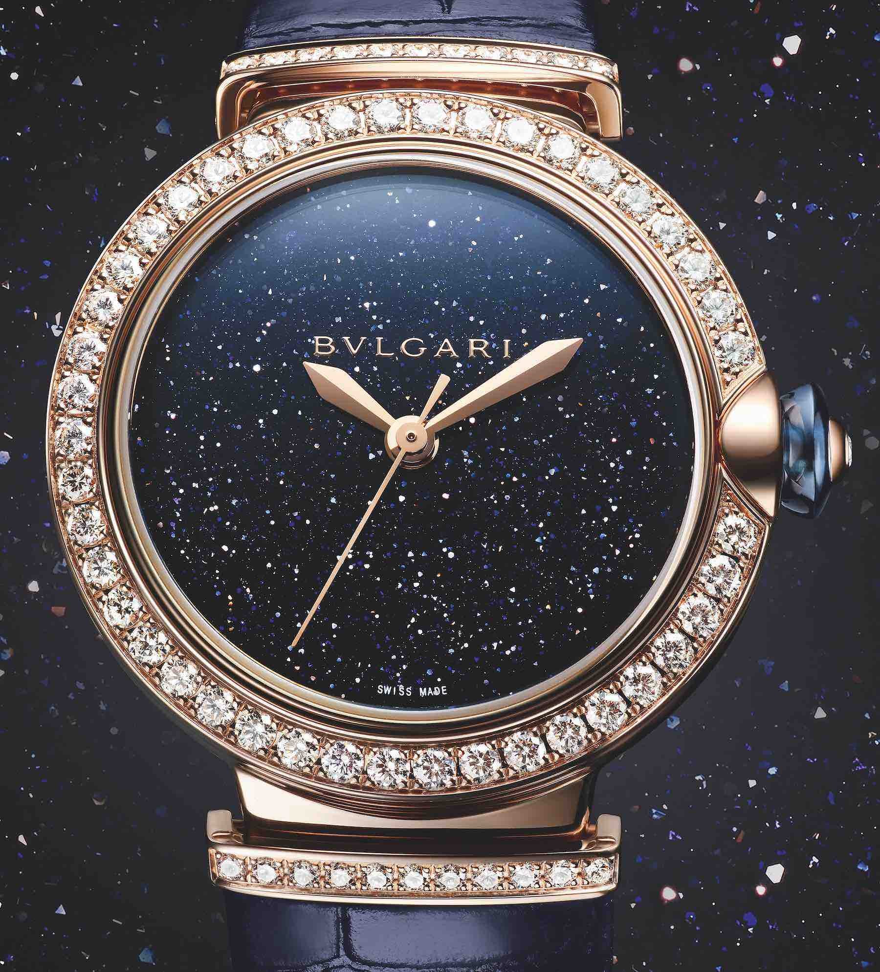 Bvlgari’s LVCEA Collection Gets An Aventurine Dial