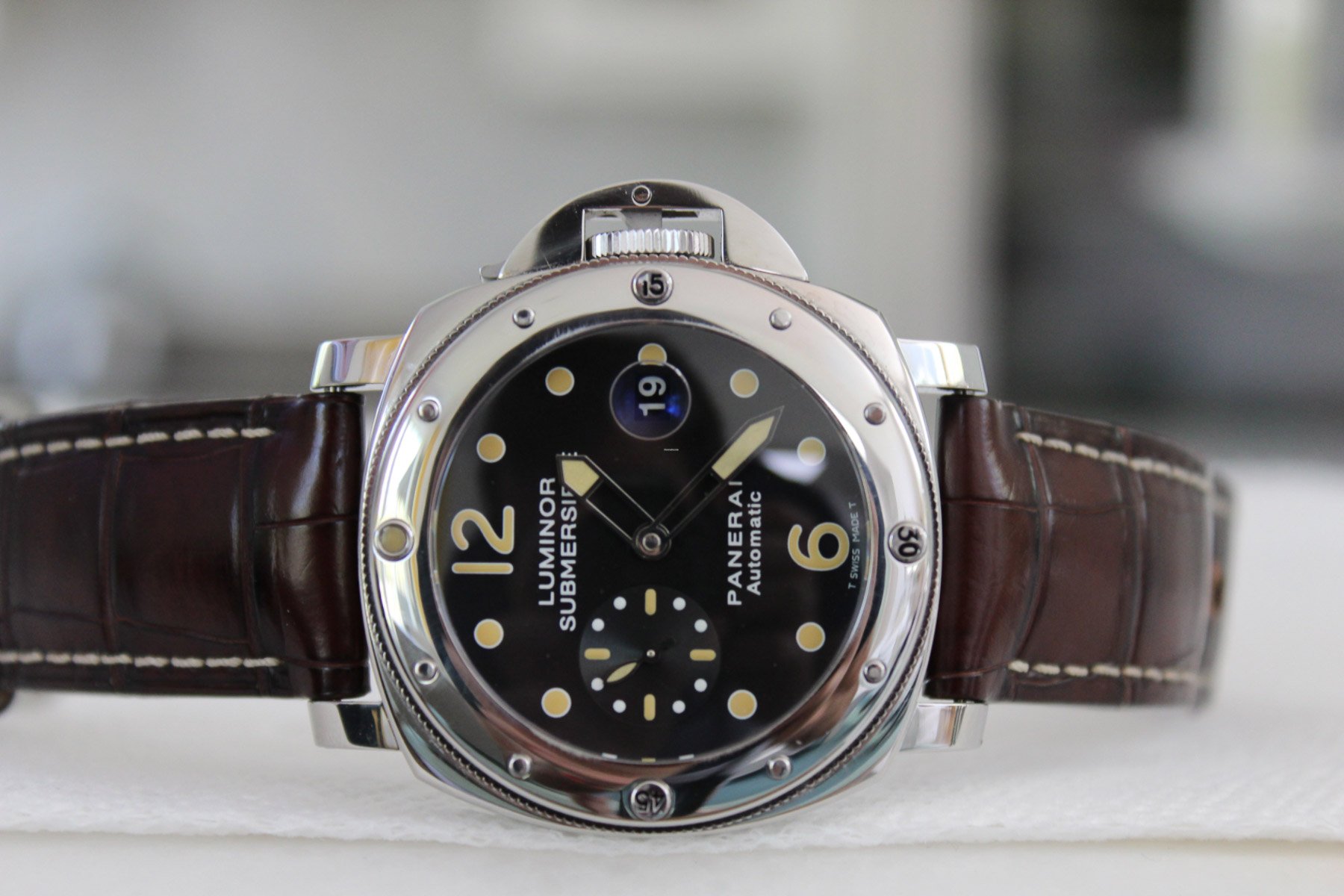 Wrist Game Or Crying Shame Panerai Luminor Submersible