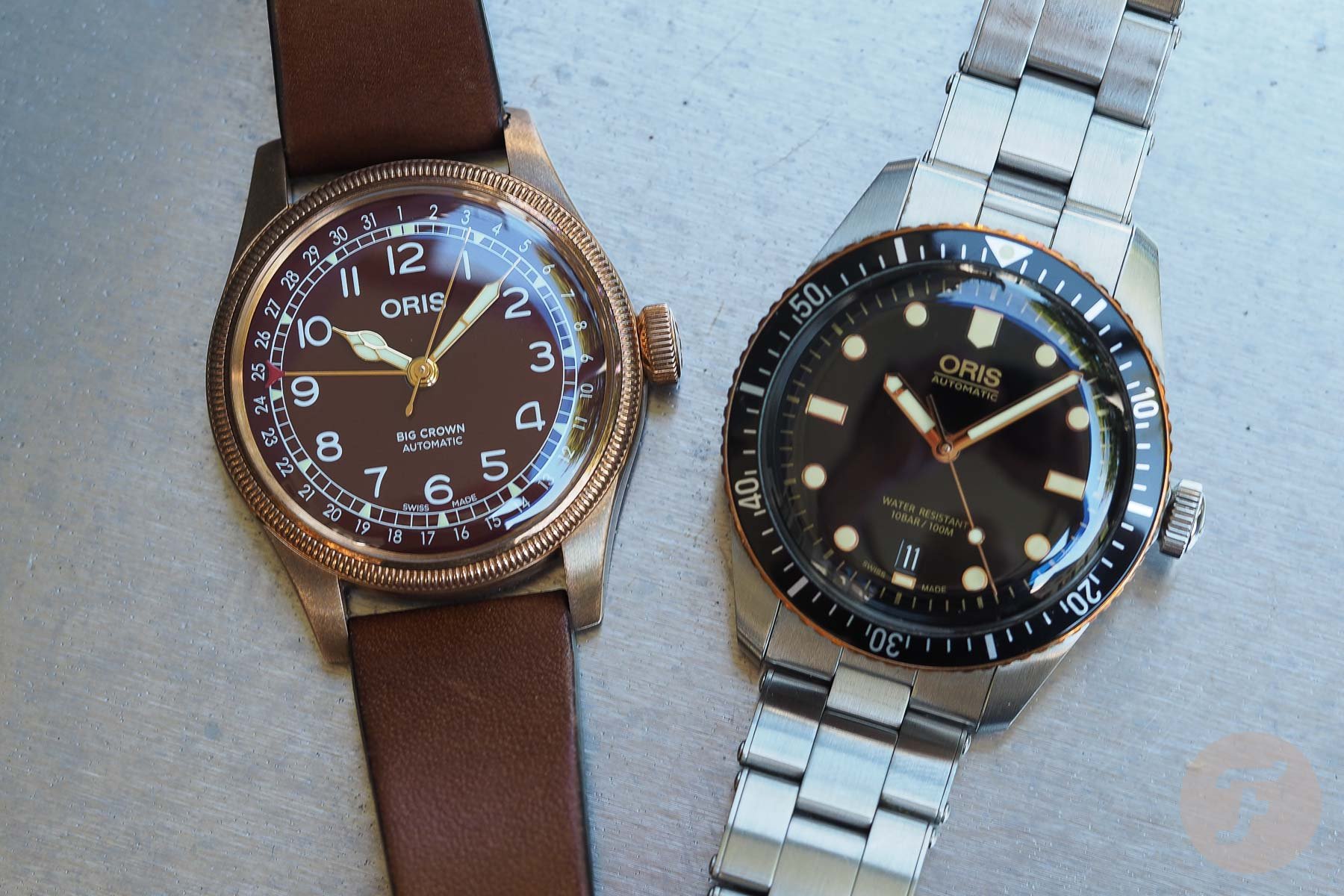 Two For Tuesday Oris Divers Sixty Five Vs. Big Pointer Date