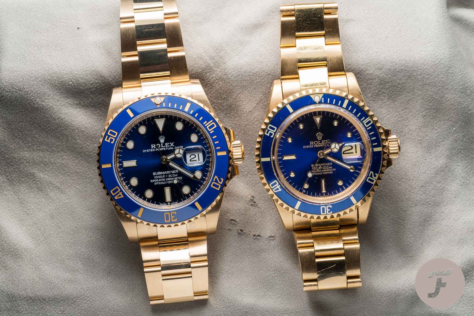 NEW 41MM CASE SIZE YELLOW GOLD SUBMARINER MODEL 126618LB - Carr Watches