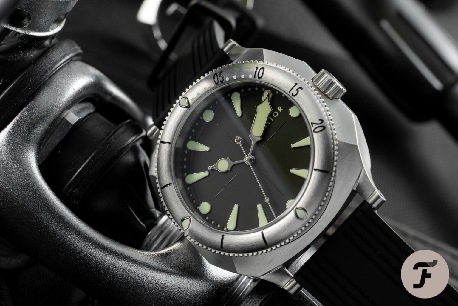 Hands-On With The Visitor Duneshore Shallows Dive Watch