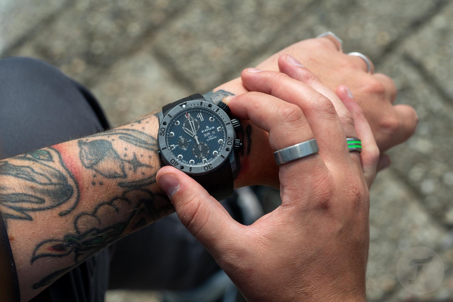 Watch Review: Edox CO-1 Carbon Chronograph