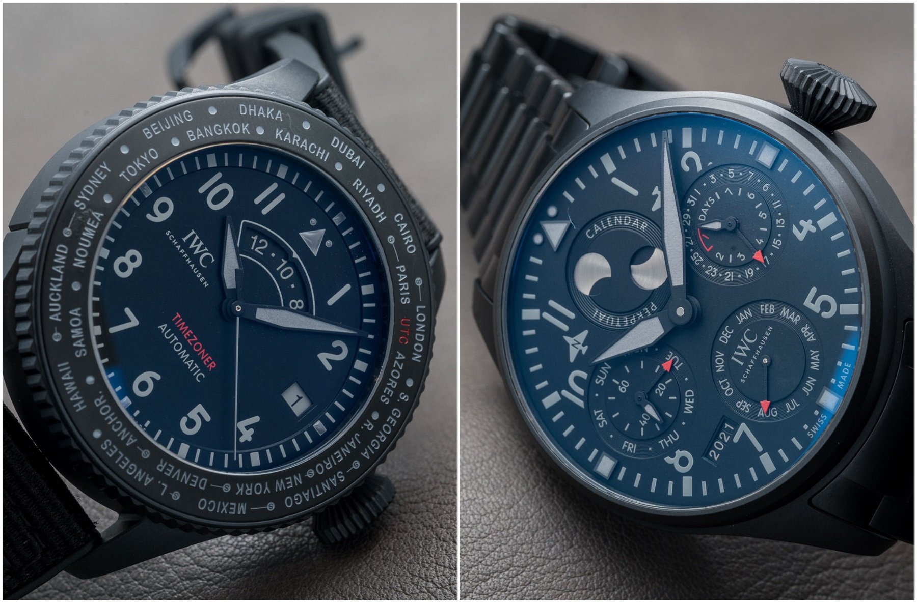 F IWC Strikes Again With Two New Black Ceratanium Pilot s Watches