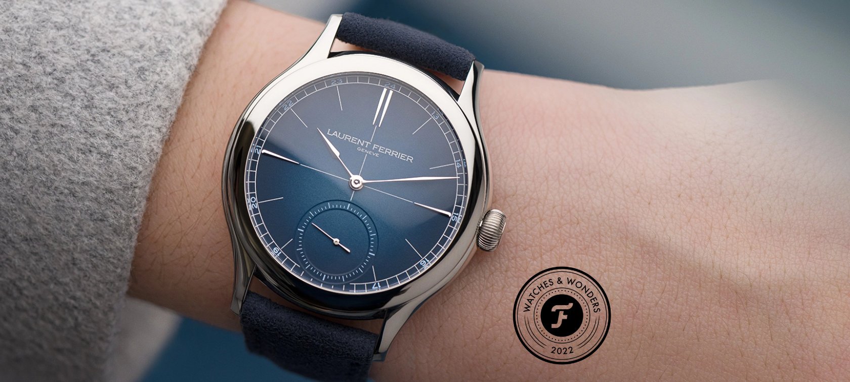 F The Laurent Ferrier Classic Origin Blue Makes A Quiet Debut 2022