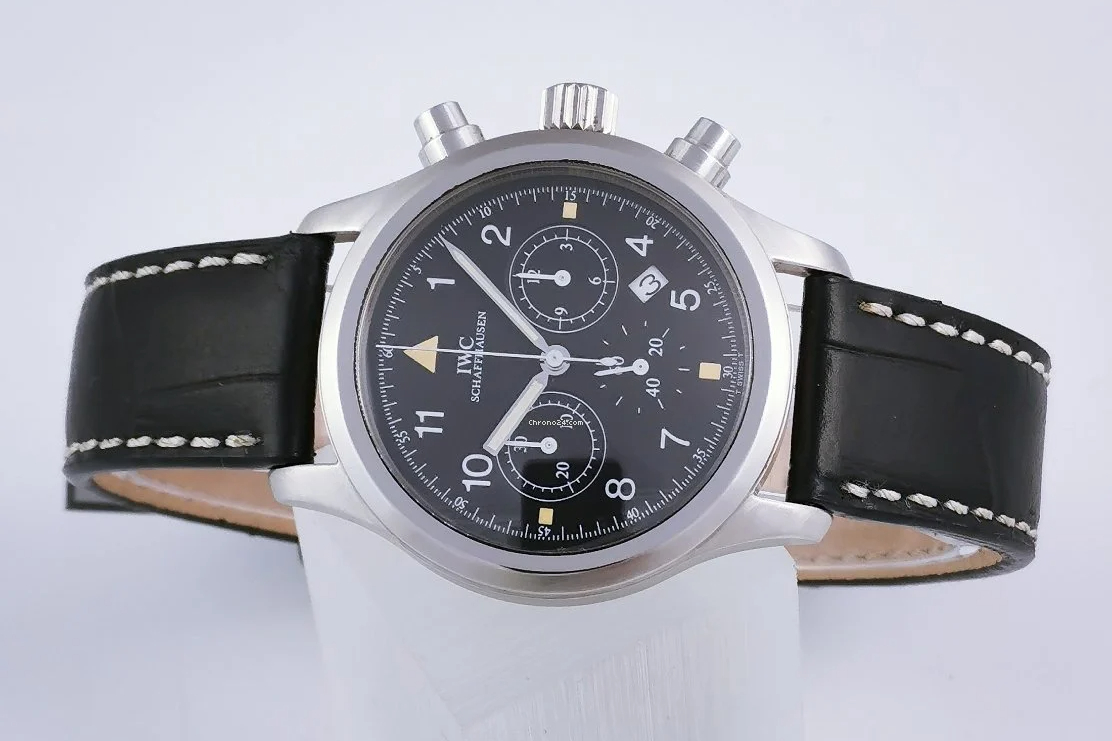 The Battle of Automatic Chronographs - IWC vs. Glashütte Original (the  White Dial Edition) - Monochrome Watches