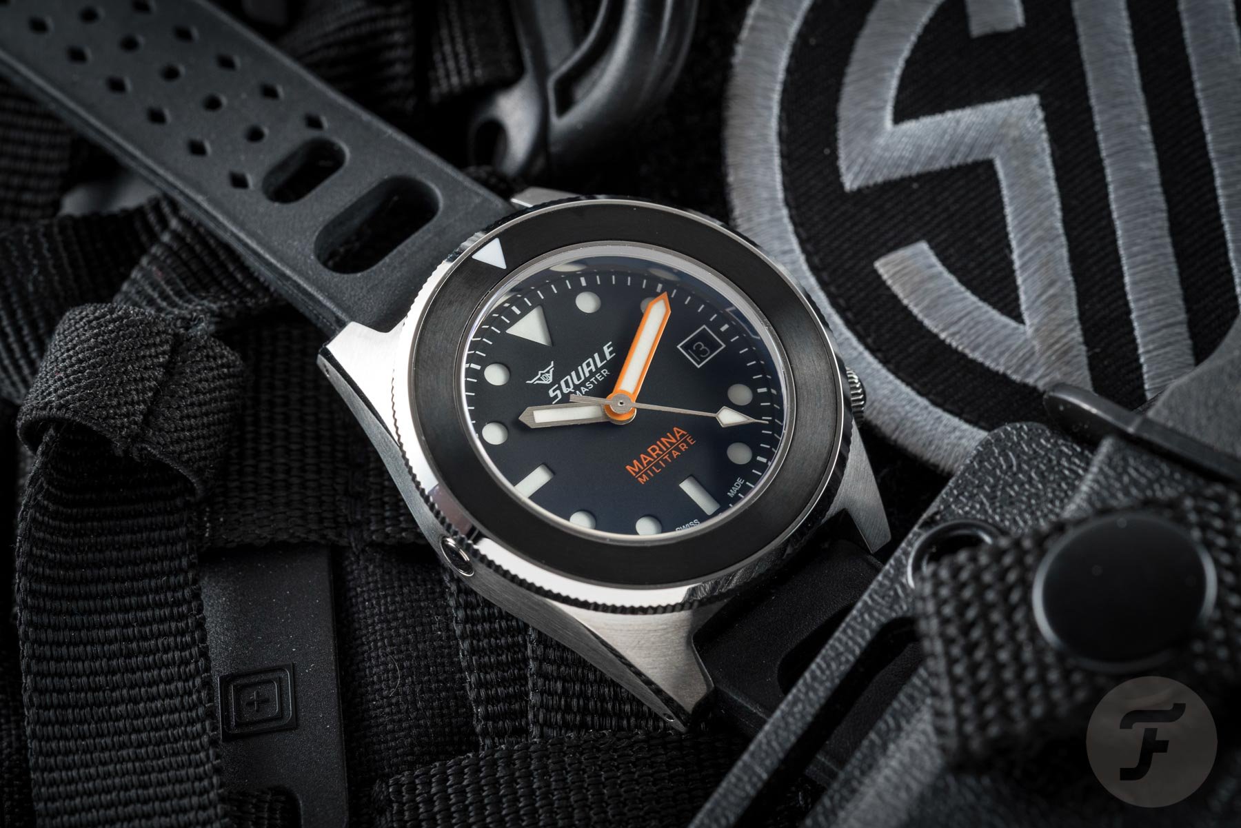 【F】 Hands-On: The Squale Master Marina Militare Is A Stealthy Watch