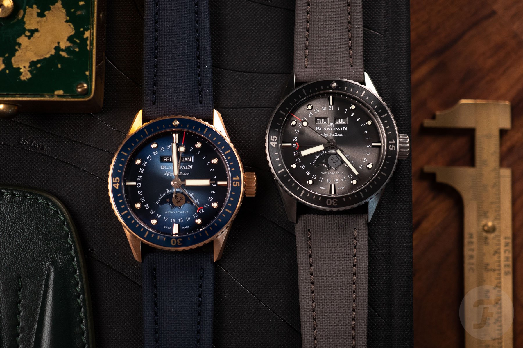 Blancpain bathyscaphe shop complete calendar