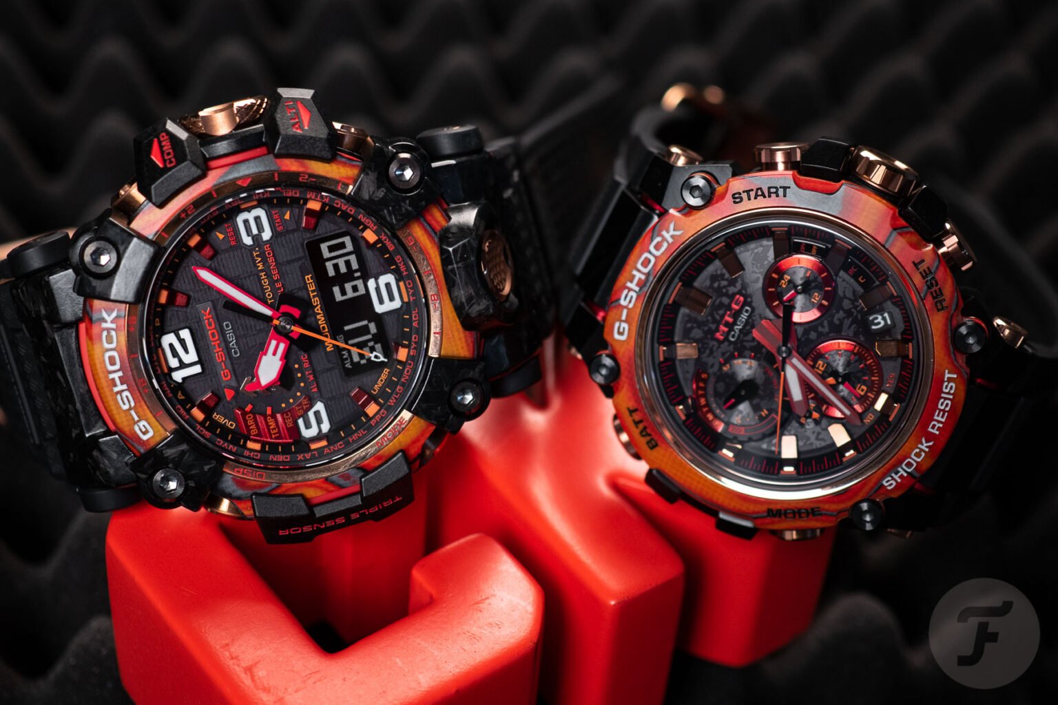 【f】 Hands On Four Casio G Shock 40th Anniversary Watches 0768