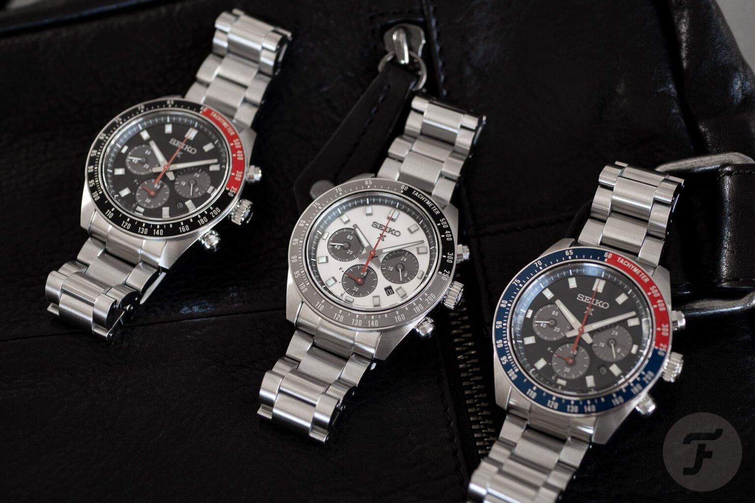 【F】 Seiko Introduces Three Speedtimer Solar Chronographs