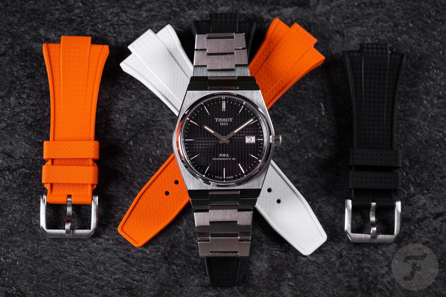 Tissot PRX Rubber Straps: First in the World! – Delugs
