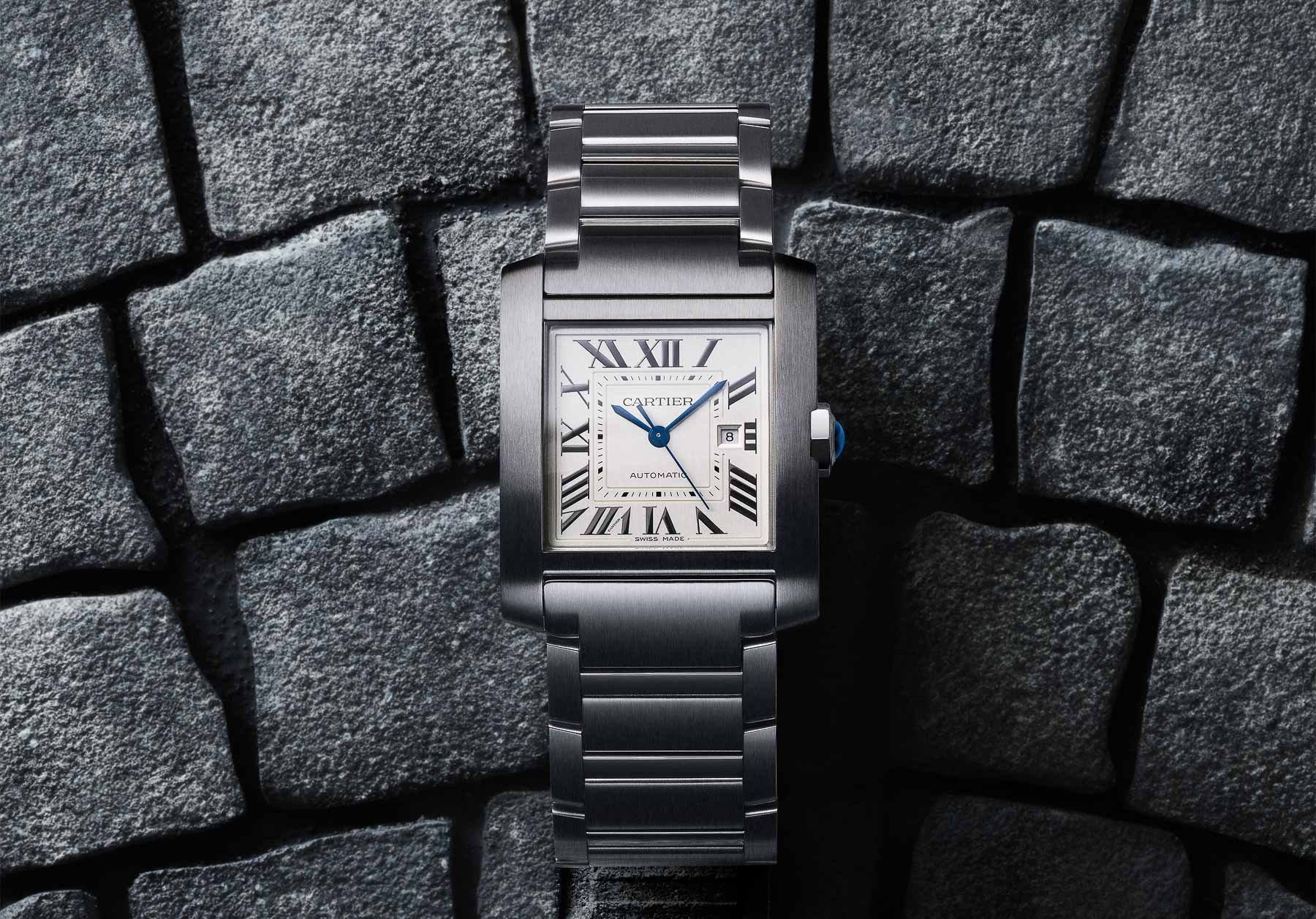 F Introducing The New Cartier Tank Fran aise