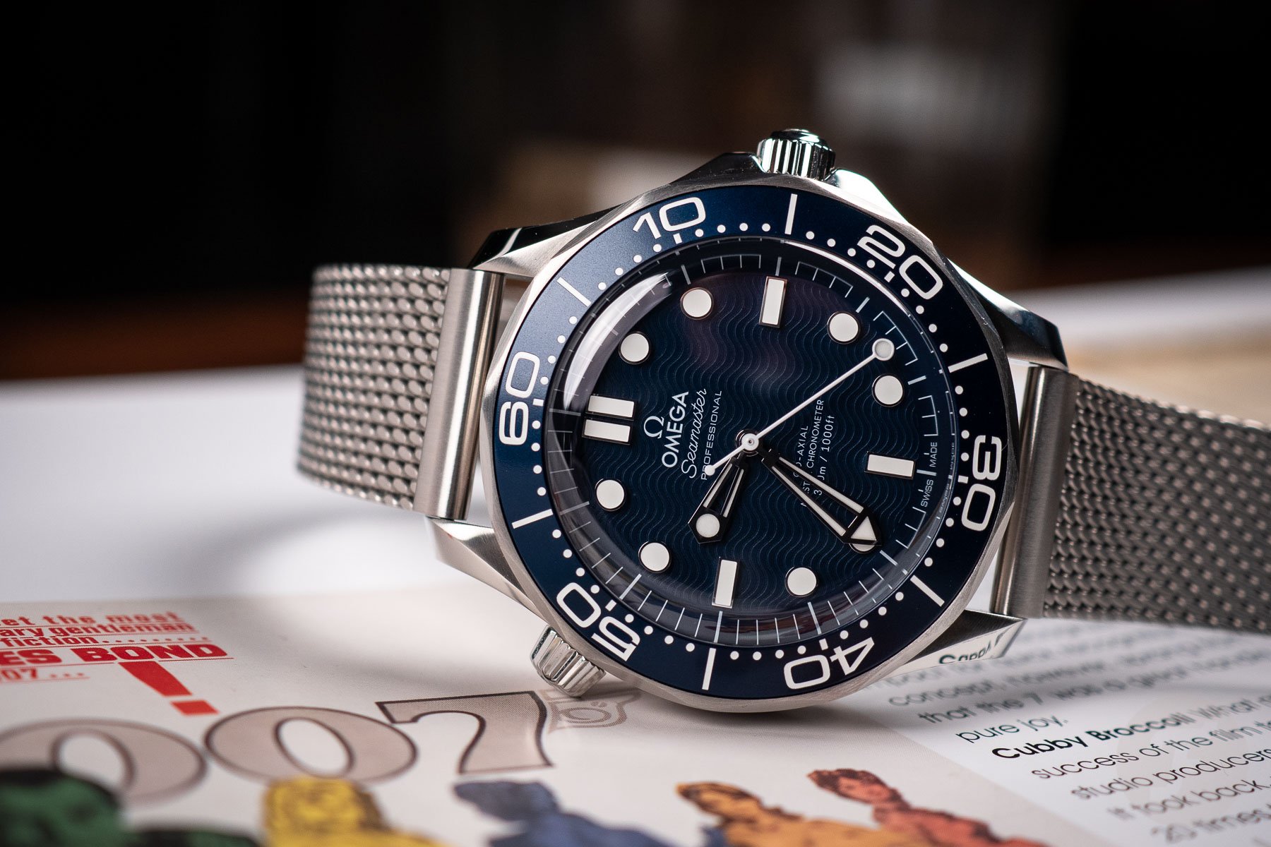 James Bond's next watch could be from this Omega Seamaster collection