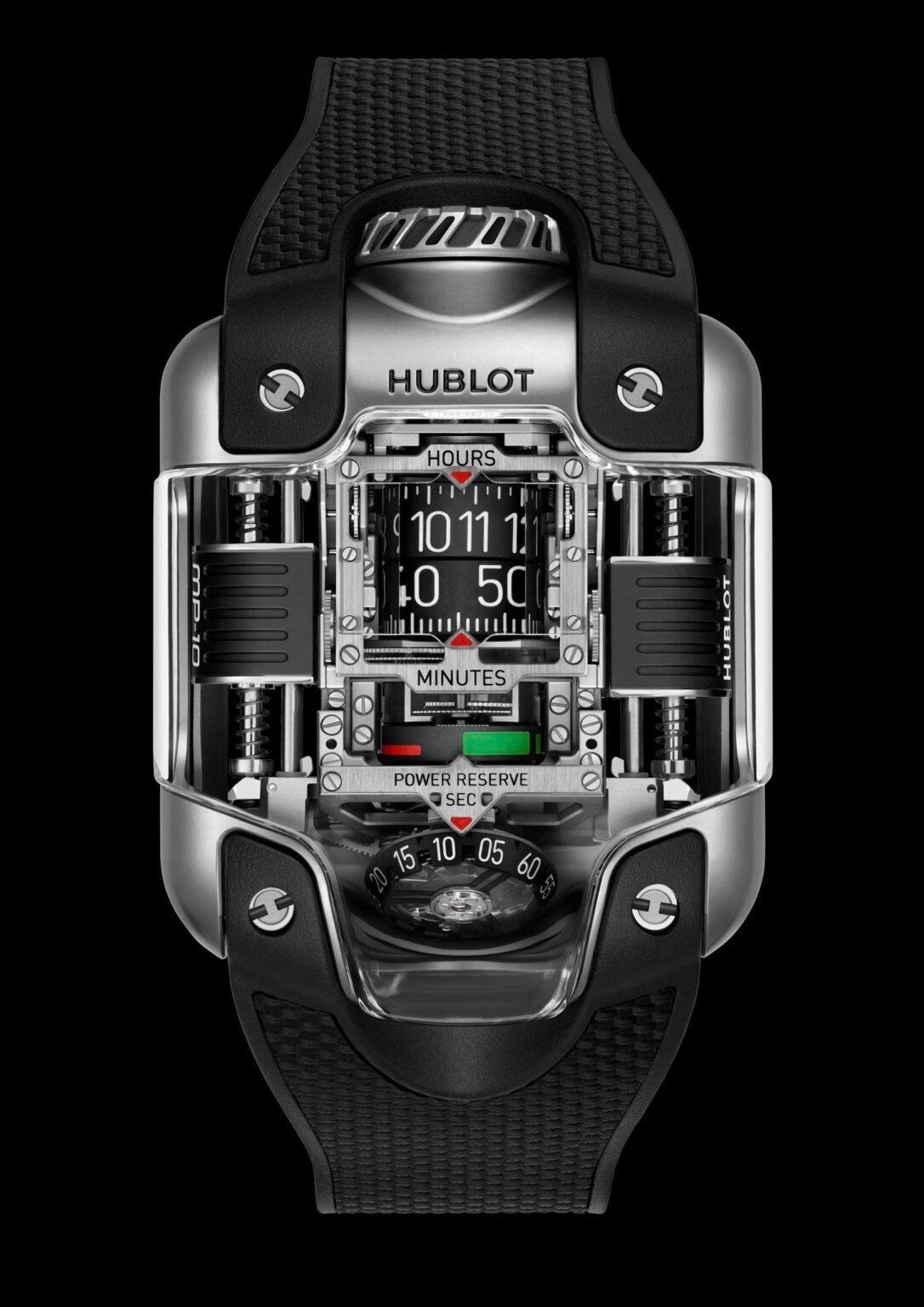 【F】 Introducing: Hublot MP-10 Tourbillon Weight Energy System