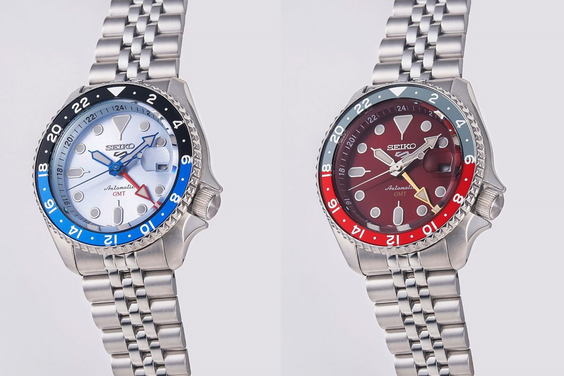 【F】 Seiko 5 Sports GMT LEs For Asia — SSK029 And SSK031