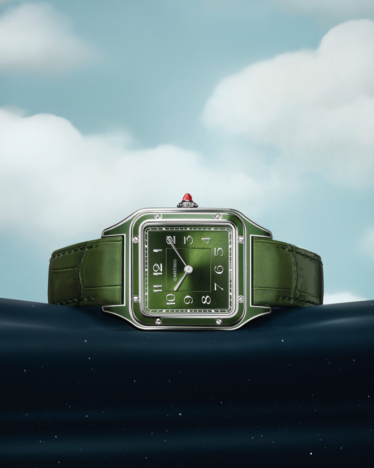 【F】 Introducing: The Cartier Santos Rewind And Dual Time