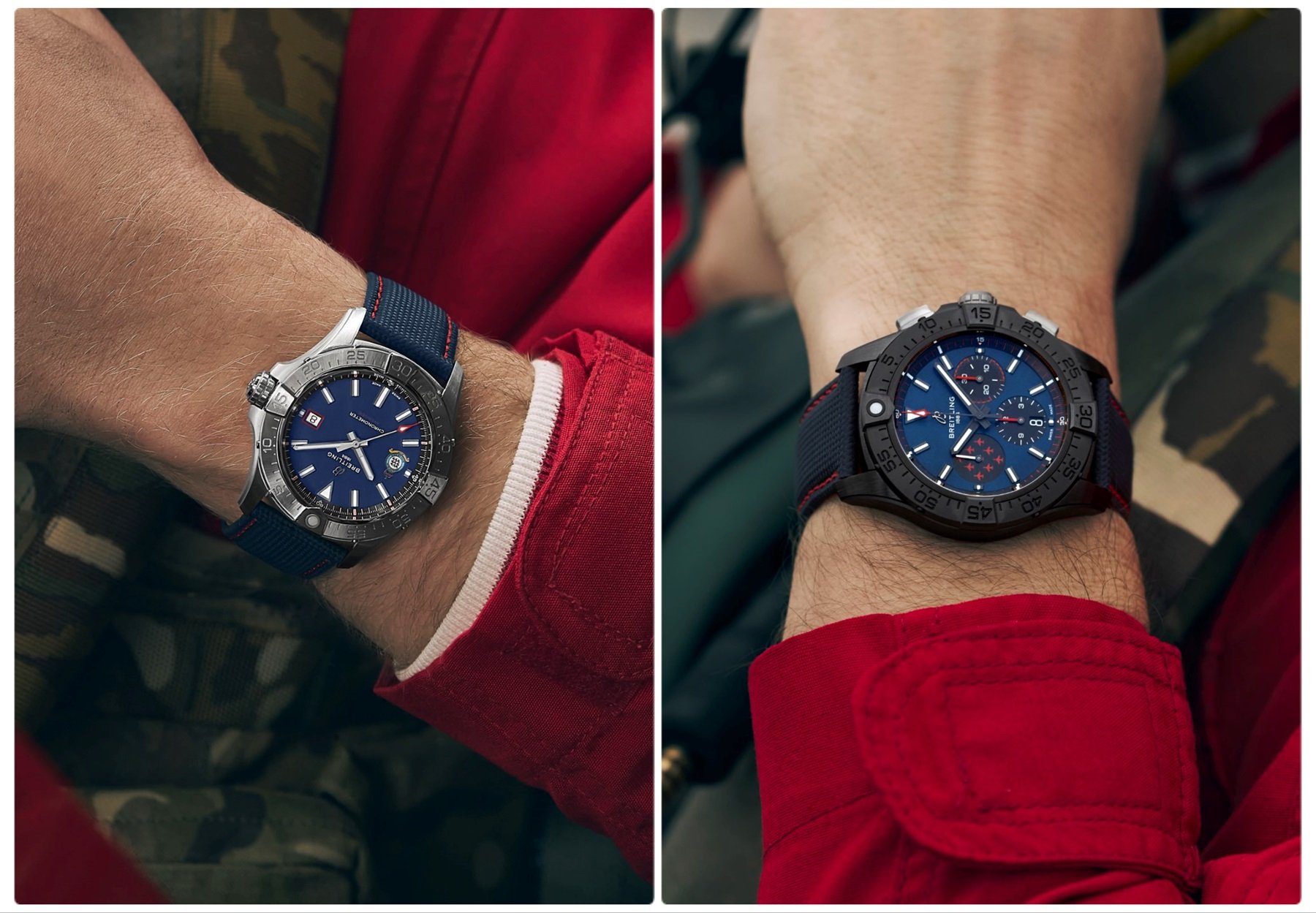 The Red Arrows Celebrate Their 60th Display Season With Two New Breitling Avenger Watches