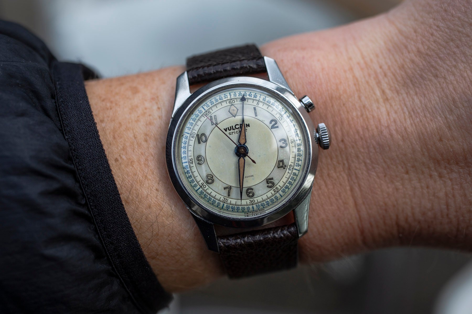 Vintage Vulcan Cricket Wrist Shot