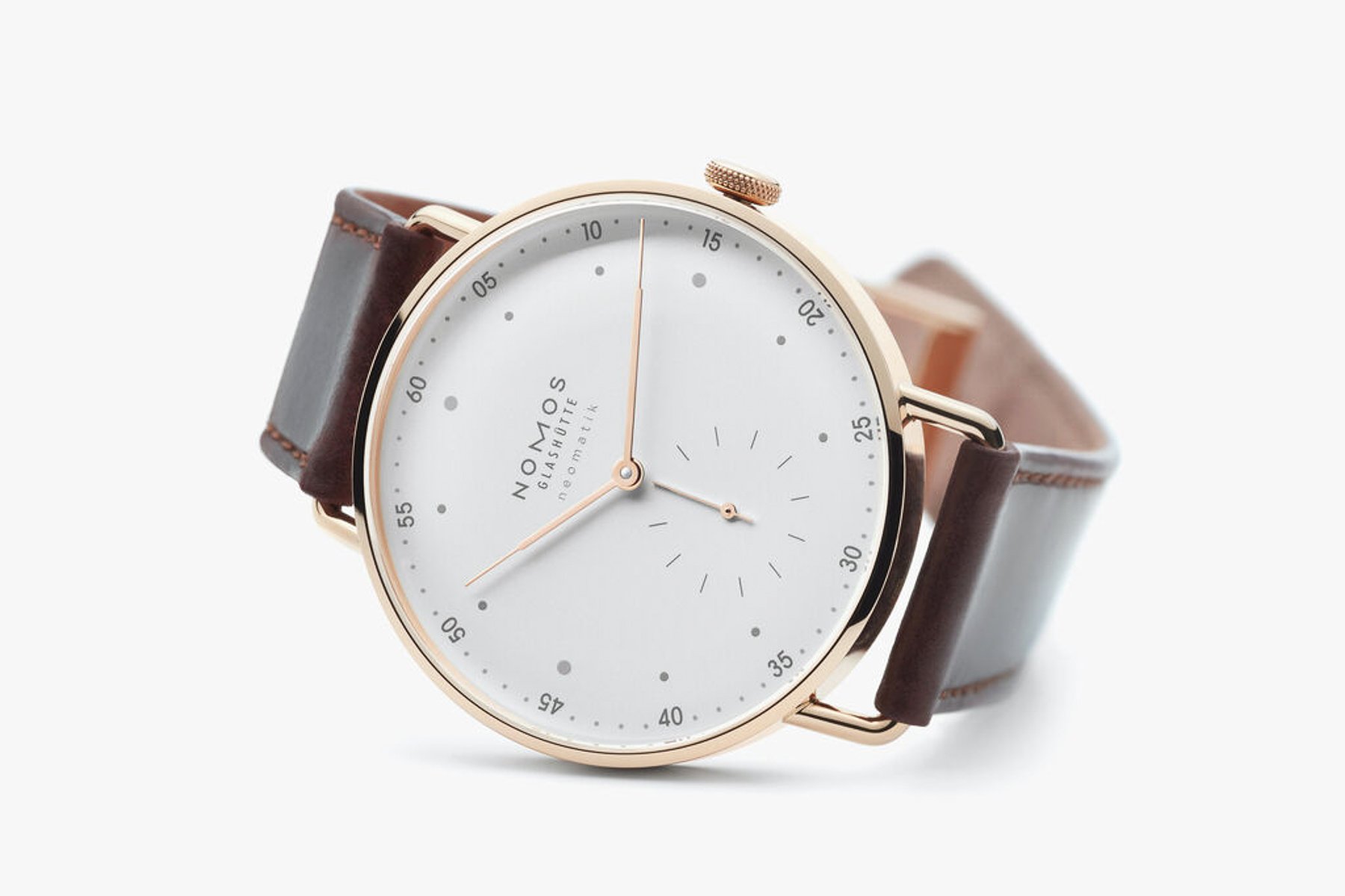 best watches under €10K Nomos Metro Neomatik 39 Rose Gold