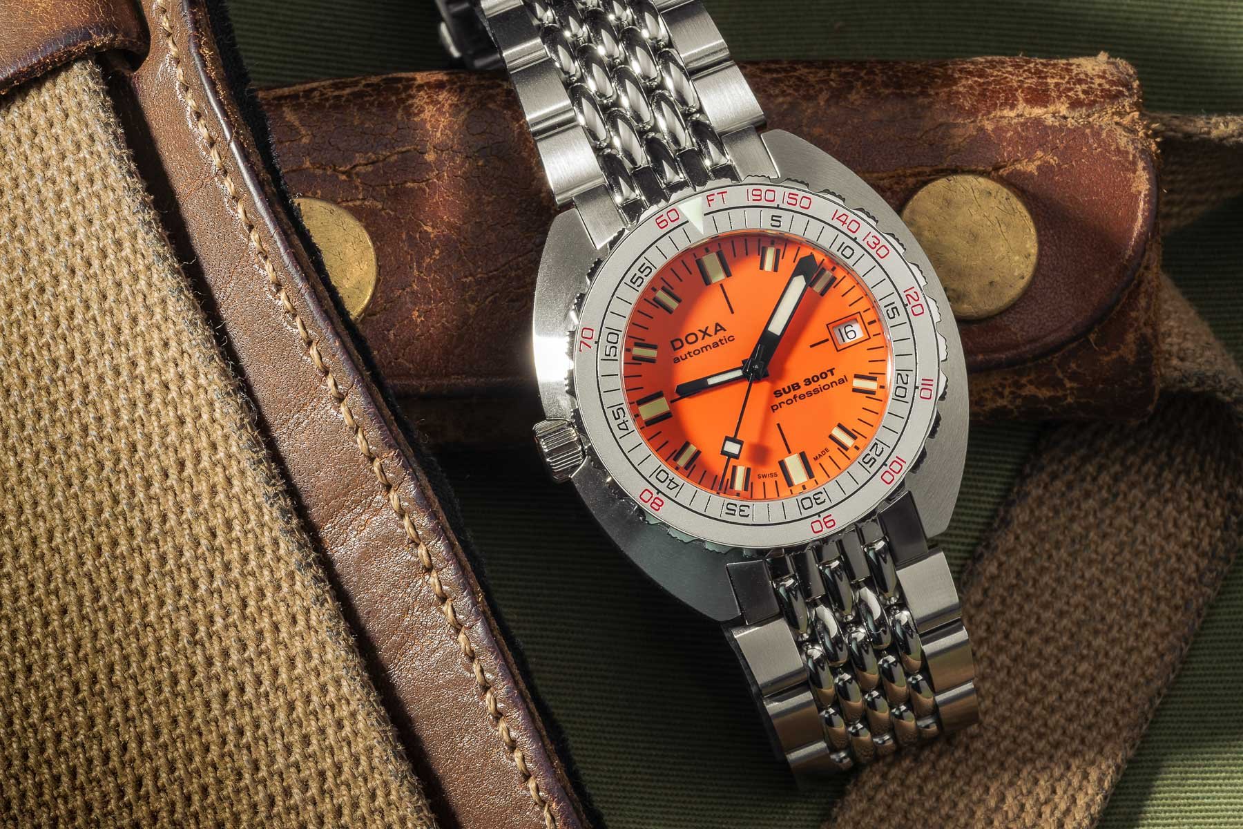 Deep-Diving Destro: Doxa Debuts The New Left-Hand-Drive Sub 300T Professional Aristera