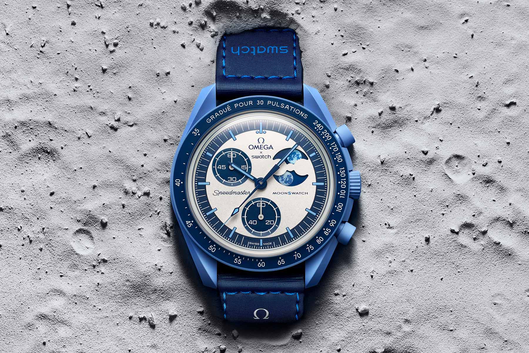 Omega × Swatch Speedmaster MoonSwatch Mission To The Super Blue Moonphase header