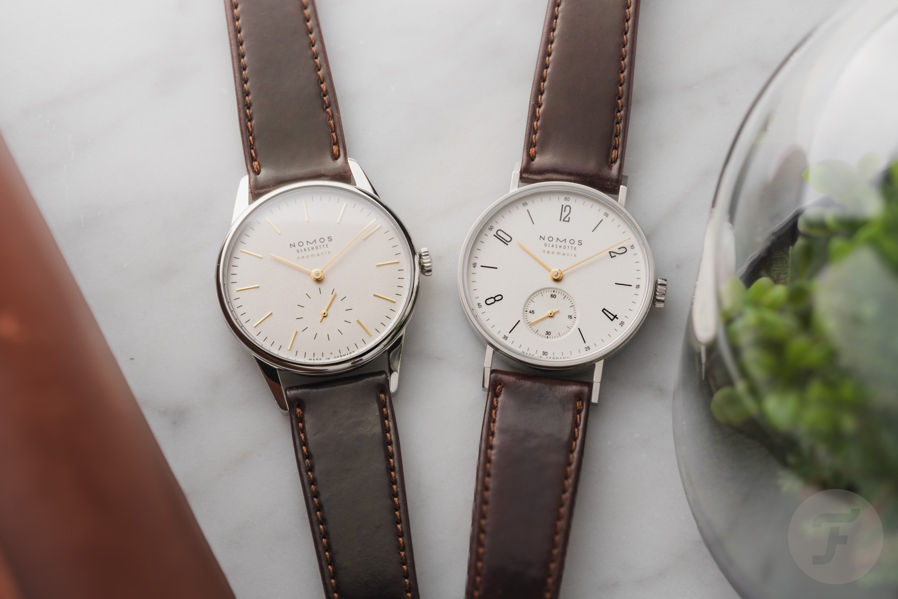 Introducing: The Nomos Tangente And Orion Neomatik Doré ? Bauhaus With A Touch Of Gold