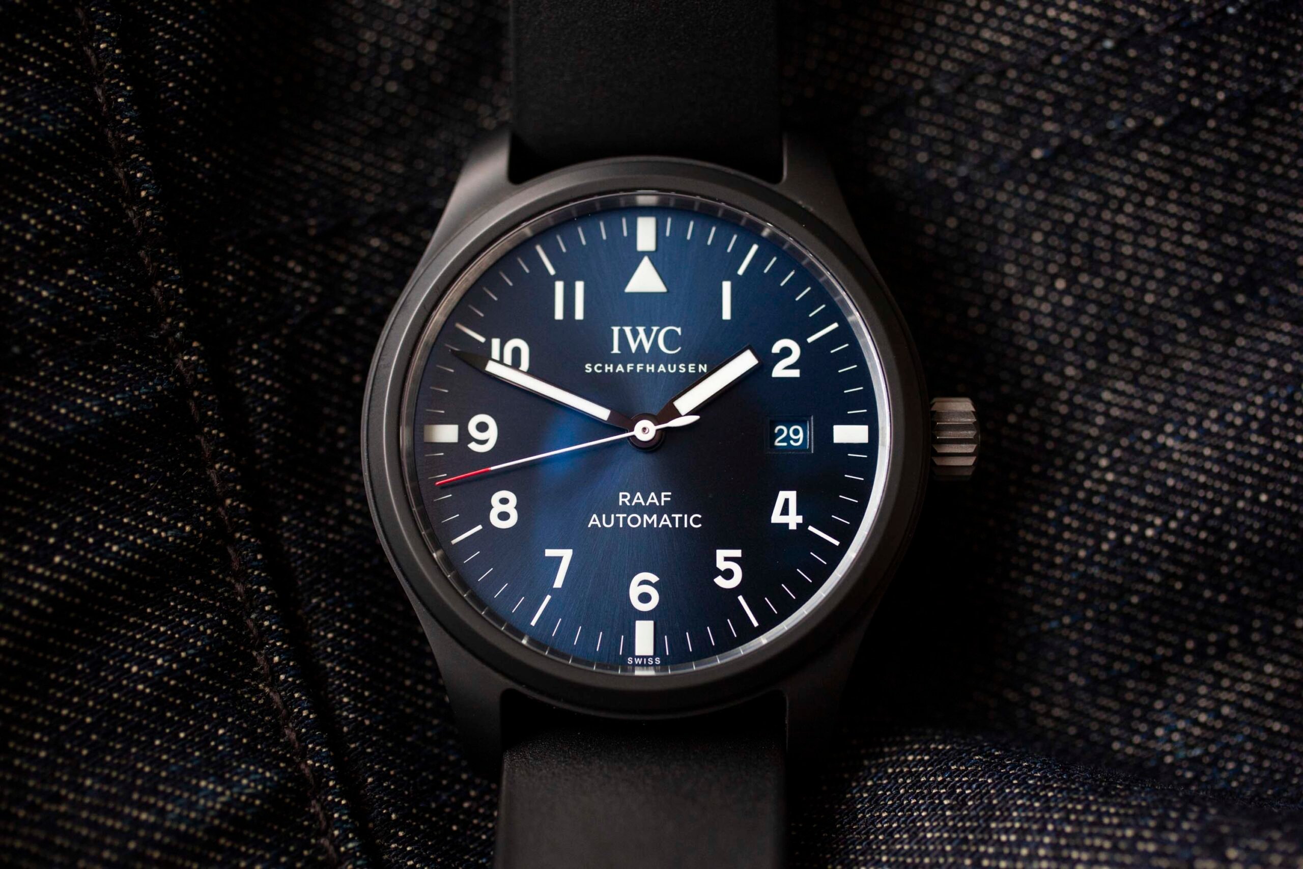 IWC RAAF watch header