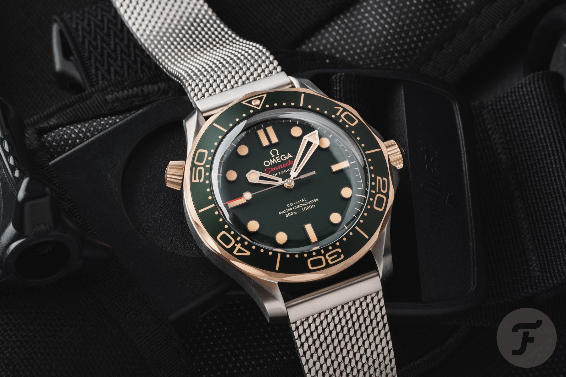 Omega Seamaster Diver 300M Titanium Bronze Gold