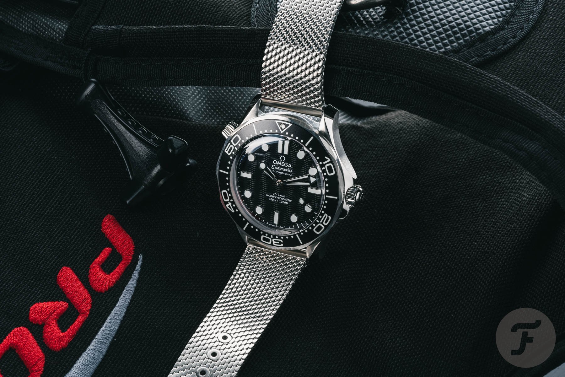 Omega Seamaster Diver 300M Black Standing