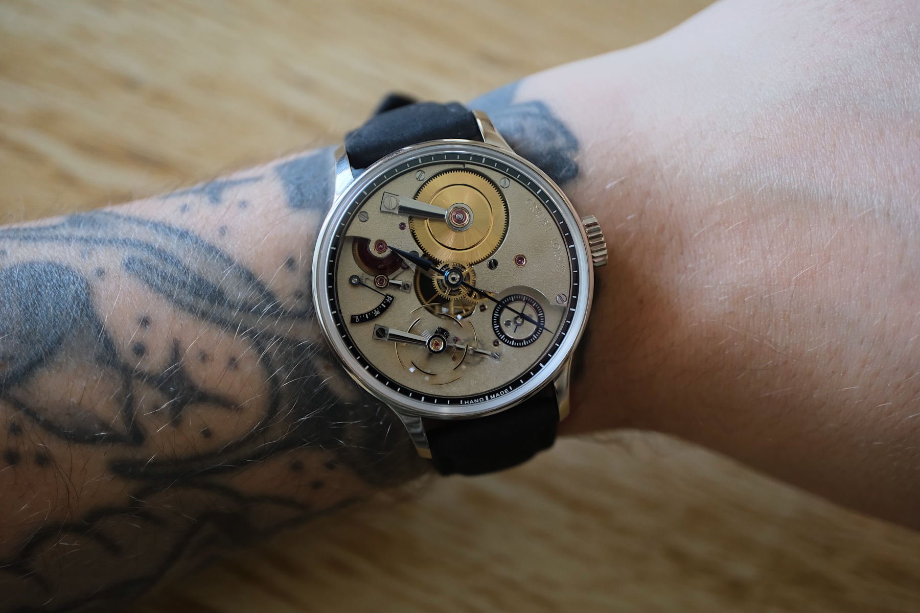 Talking about numbers doesn’t do the Greubel Forsey Hand Made 2 justice