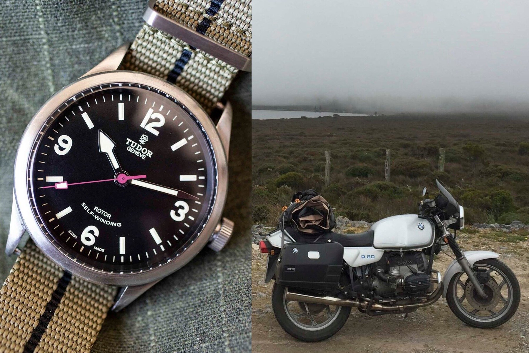 Tudor Heritage Ranger and BMW motorbike header image