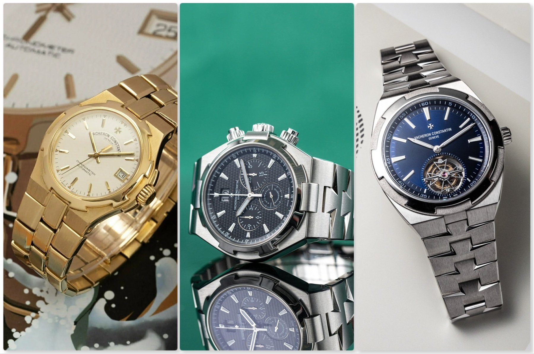 Vacheron Constantin Overseas collage