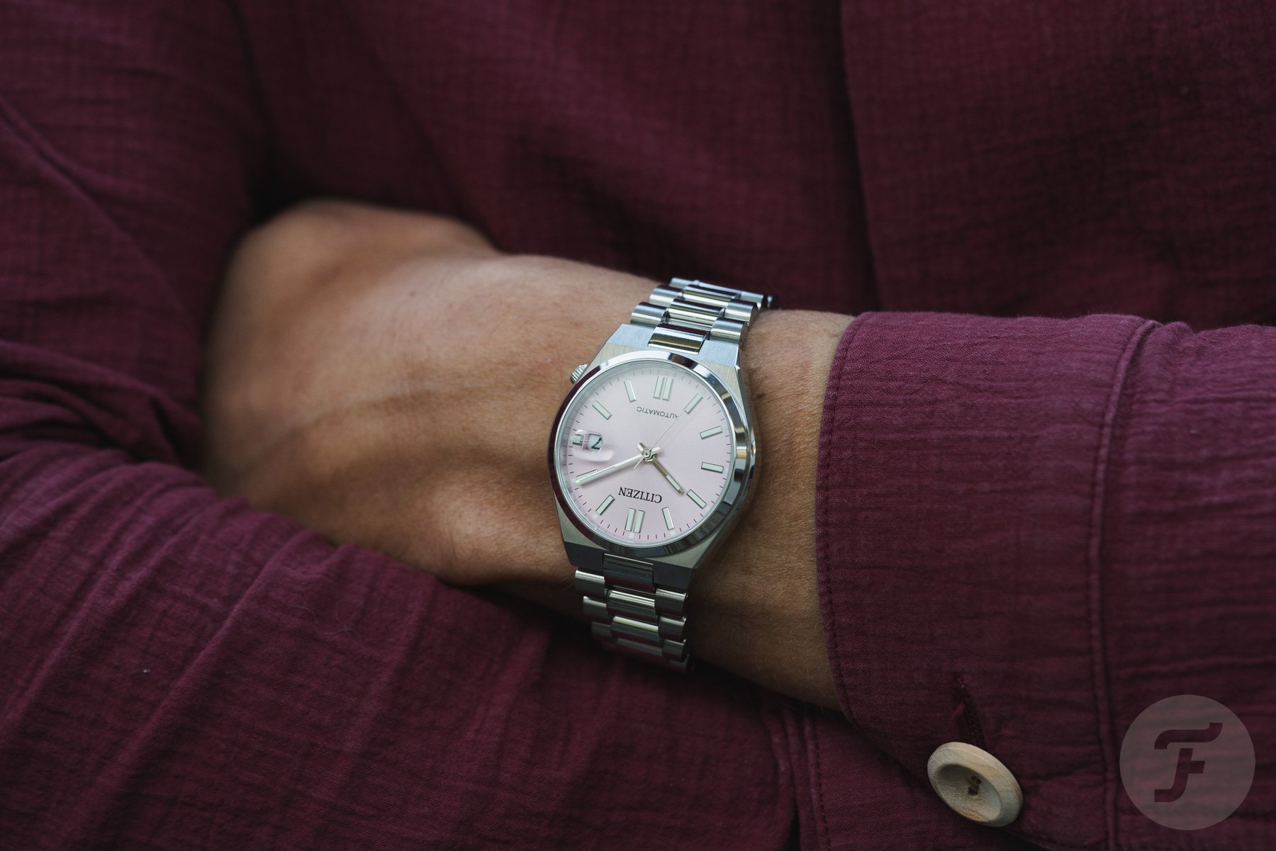 Citizen Tsuyosa 37mm Pastel Pink List Shot