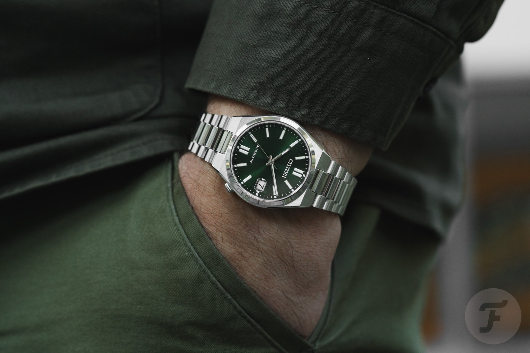 Citizen Tsuyosa 37mm Dark Green Watch