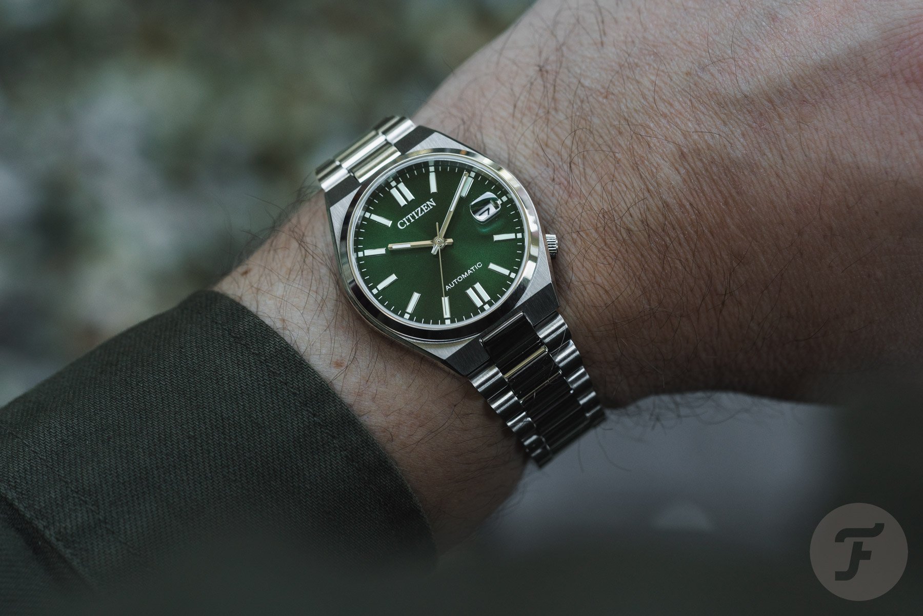 Citizen Tsuyosa 37mm Dark Green Watch