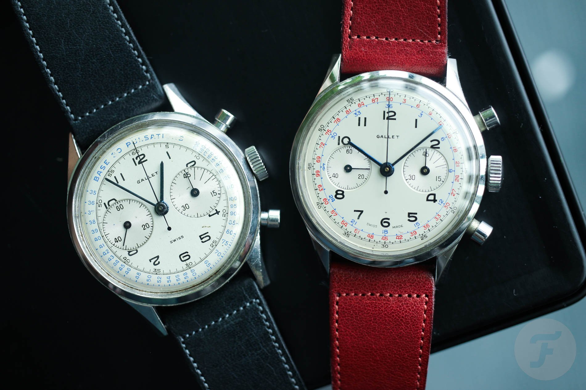 Gallet chronographs